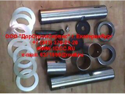 Шкворень D=52 с втулками, подшипником (комплект) DF DONG FENG (ДОНГ ФЕНГ) 30Z01010 для самосвала фото 1 Старый Оскол