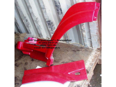 Крыло кабины со спальником красное левое H3 HOWO (ХОВО)  фото 1 Старый Оскол