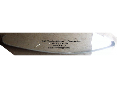 Лист 6х4 №02 передней рессоры L-1940 H 13мм HOWO (ХОВО) WG910052002-2 фото 1 Старый Оскол