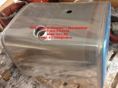 Бак топливный 400 литров (D-образный) SH SHAANXI / Shacman (ШАНКСИ / Шакман) DZ9114550711 фото 1 Старый Оскол