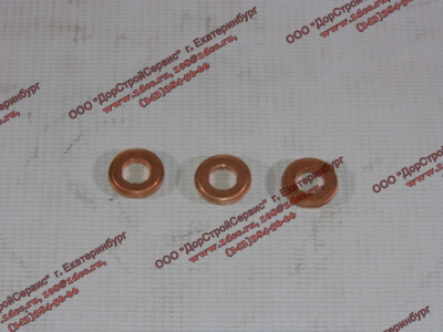 Шайба уплотнительная форсунки медная WP12 SHAANXI / Shacman (ШАНКСИ / Шакман) 612639000064 фото 1 Старый Оскол