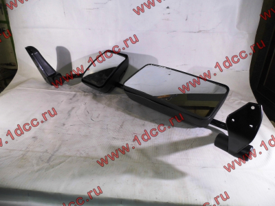 Зеркало заднего вида левое в сборе (на металл. стойке) H2/H3 HOWO (ХОВО) WG1842888010/2 L фото 1 Старый Оскол