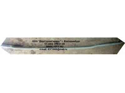 Лист задней рессоры Н.О. №01 L-1640 (изогнутый) H3 HOWO (ХОВО) WG9725520283-1 фото 1 Старый Оскол