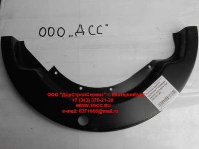 Пыльник (щиток) тормозов F передний правая половина FAW (ФАВ) 3501031-4E для самосвала фото 1 Старый Оскол