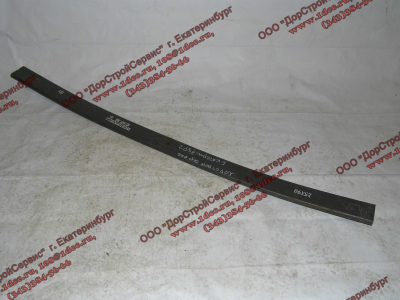 Лист задней рессоры С.О. №01 L-1730 (прямой под бобышку) H2 HOWO (ХОВО) WG9725520286-1 фото 1 Старый Оскол