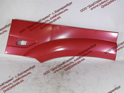 Крыло кабины со спальником красное задняя часть правая (под треугольный повторитель в конце) H3 HOWO (ХОВО) WG1642230108 фото 1 Старый Оскол