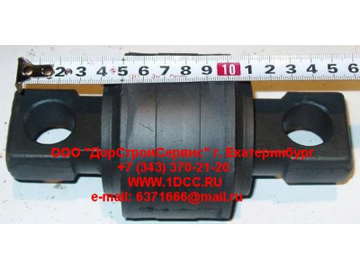 Сайлентблок реактивной штанги V-обр. 85х53 межцентровое 130 резинометалл. H2/H3 HOWO (ХОВО) AZ9725520272-JX/-1 фото 1 Старый Оскол