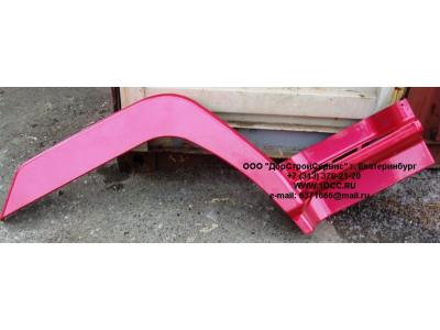 Крыло кабины без спальника правое красное H2 HOWO (ХОВО) WG1641230021 фото 1 Старый Оскол