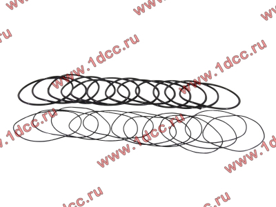 Кольцо уплотнительное гильзы цилиндра (комплект 12 тонких и 12 толстых) двигатель TD226B6G Lonking CDM (СДМ) 01153804/01153805 фото 1 Старый Оскол